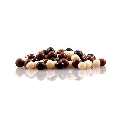 Trio Crispy Pearls 6mm (Dark, Milk, White Chocolate)