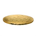 14" Gold Round Cake Drum Board, 1 / 2" Thick