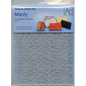 Manly Texture Mat 4 Pcs.