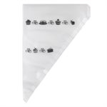 Tipless 12 Inch Disposable Piping Bags - Pack of 10