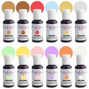 Sheen Airbrush Color Kit 12 ct By Americolor
