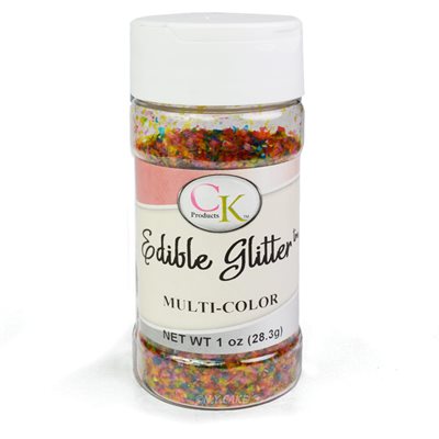 Edible Glitter Multicolor 1 Ounce