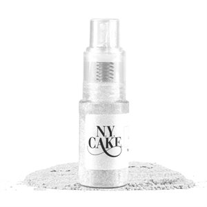 Snowflake Sparkle Edible Glitter Dust Pump by NY Cake - 10 grams