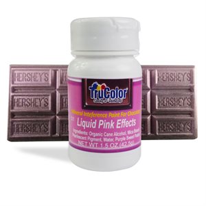 Pink Liquid Effects Natural Food Color By TruColor 1.5 Ounce