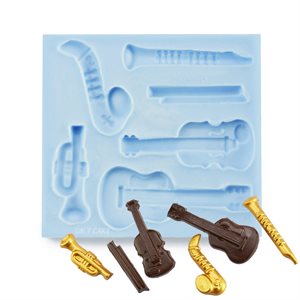 Music Instruments Silicone Mold