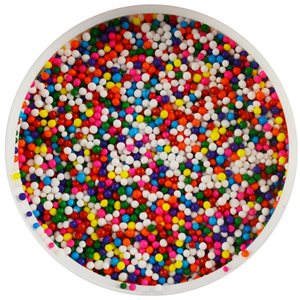 Rainbow Multicolor Nonpareils Sprinkles