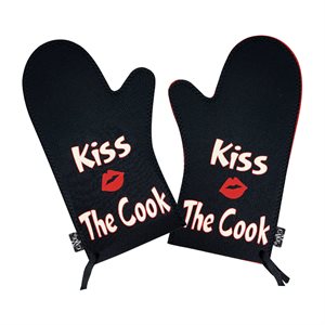 Kiss the Cook Oven Mitt
