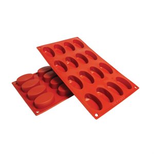 Oval Silicone Baking Mold 1 Ounce