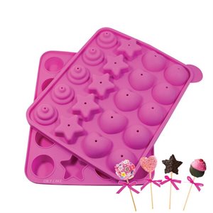 Assorted Cake Pop Silicone Baking Mold