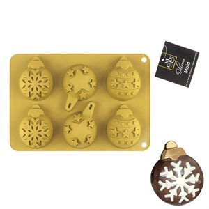 NEW Holiday Theme Ornaments Silicone Mold (Limited Edition)