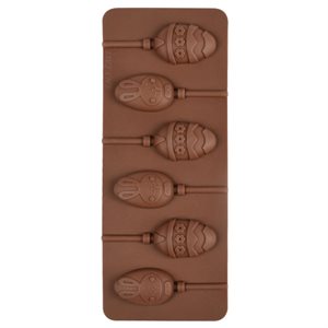 Easter Egg Lollipop Silicone Chocolate Mold