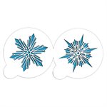 Icy Snowflakes Stencil Set for Cakes, Cookies, Cupcakes, & Macarons