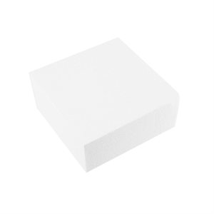 Cake Dummy Square 12 x 12 x 4 Inches