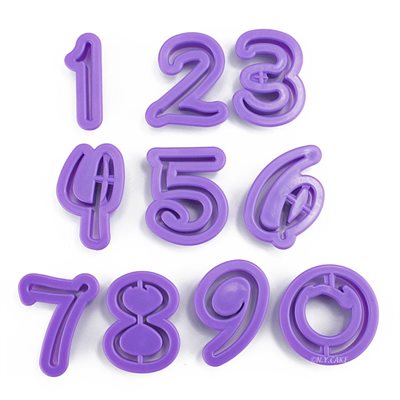 NumberCutter Set-Purple