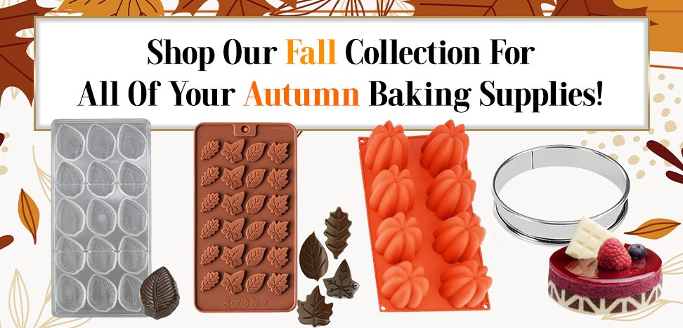 Fall Autumn Baking Bakery Cake Decorating Supplies