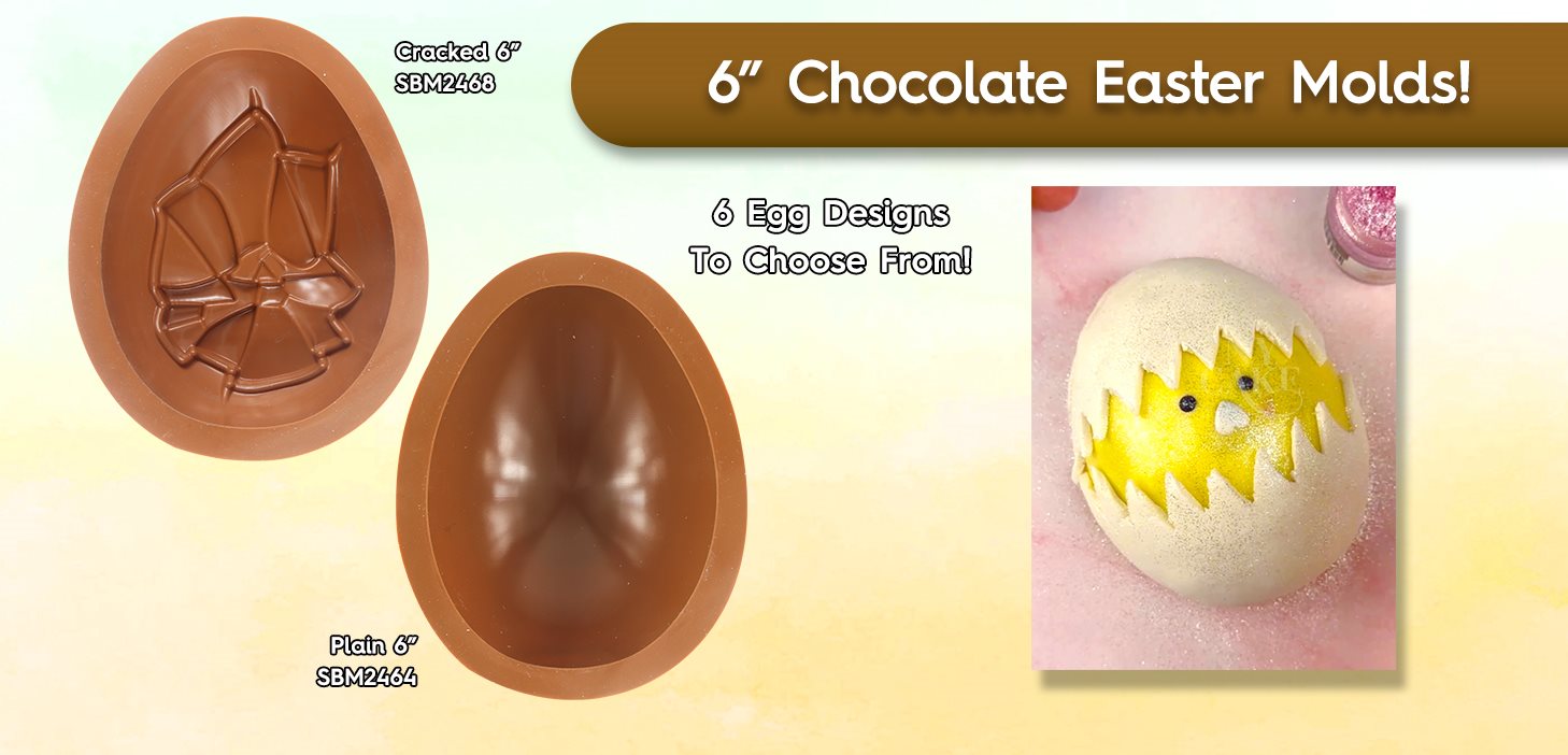 Chocolate Easter Egg Filled Mold